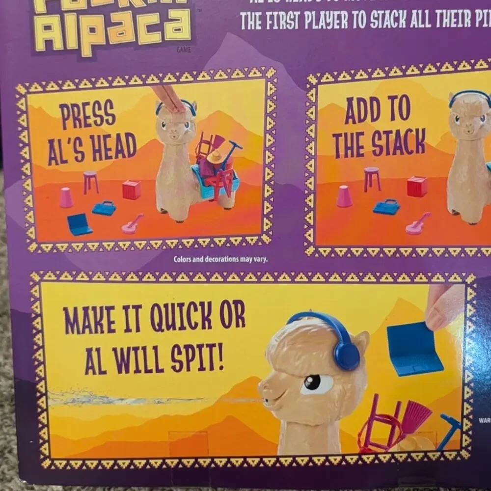 Mattel Games Hackin’ Packin’ Alpaca – NEW & Sealed